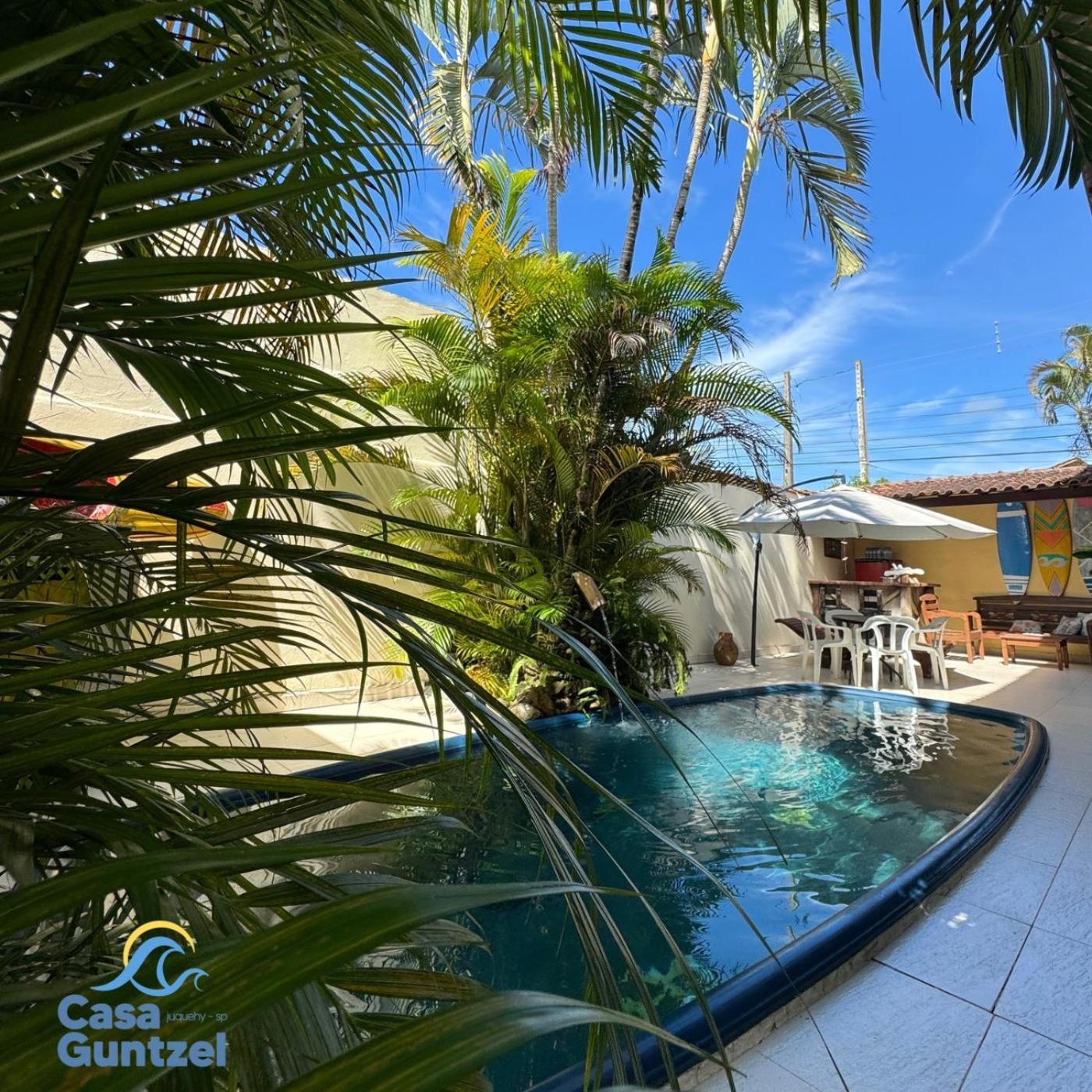 Pousada Casa Guntzel Juquehy - Piscina E Ar Condicionado Juquei Exteriör bild